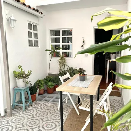 Shared With Bright Private Patio In * Lisbona