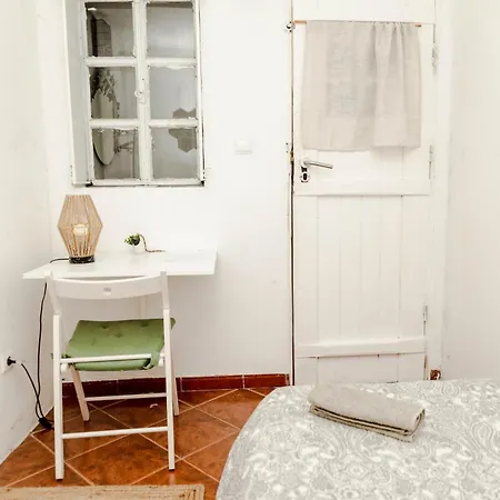 Shared With Bright Private Patio In Lisboa